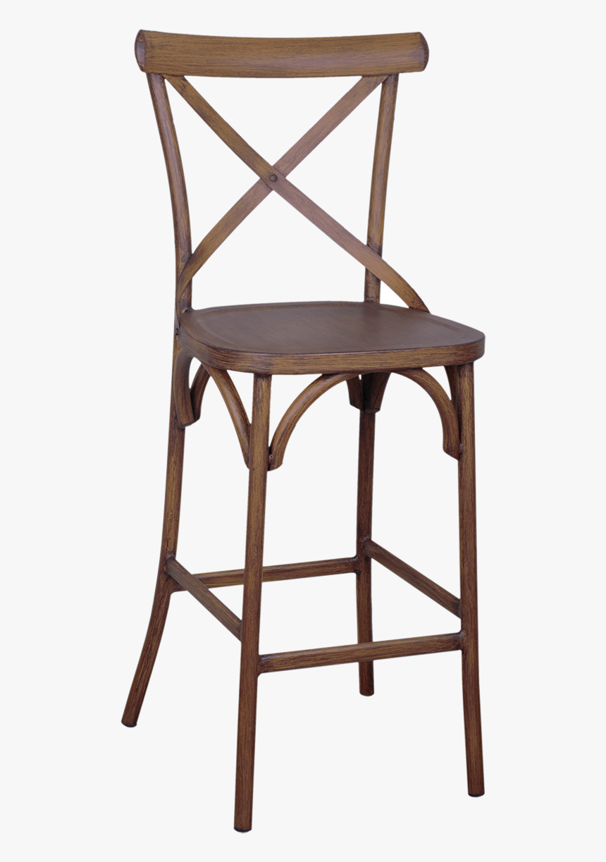 Cross Back Commercial Bar Stools, HD Png Download