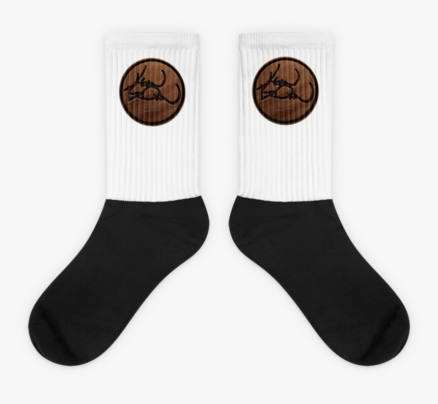 Kev Brown Dark Wood Grain Logo - Circle Finger Socks, HD Png Download
