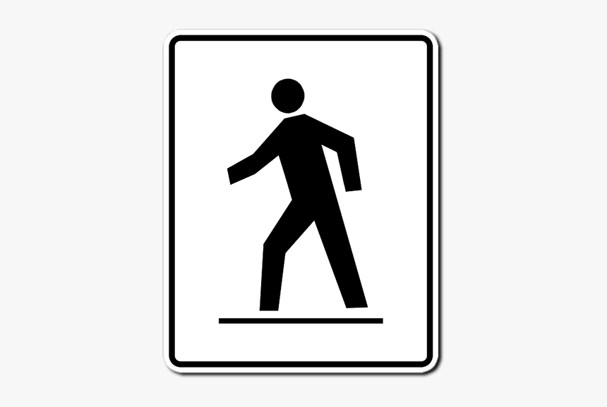 Danger Clipart Crosswalk - Walk Signal Png, Transparent Png