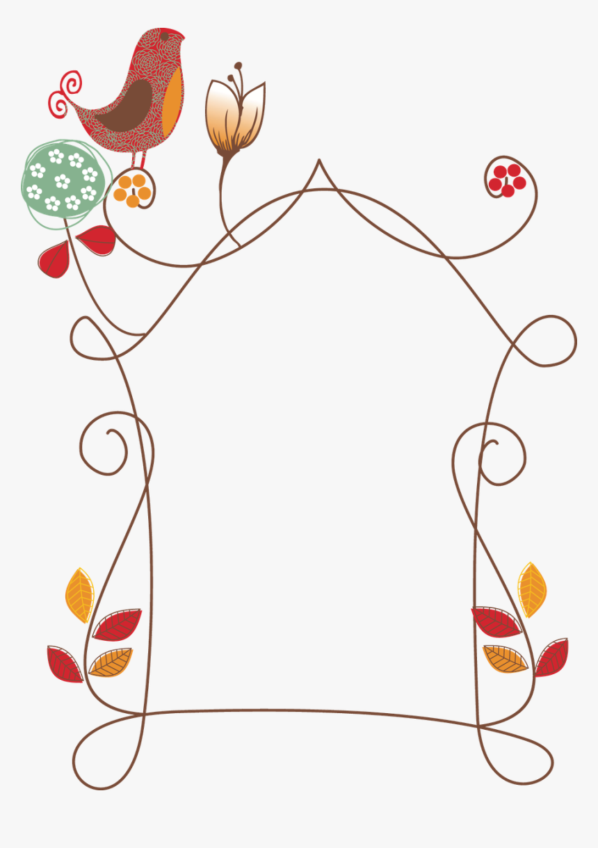 Borders And Frames, Page Borders, Borders For Paper, - Bordas Coloridas Png, Transparent Png