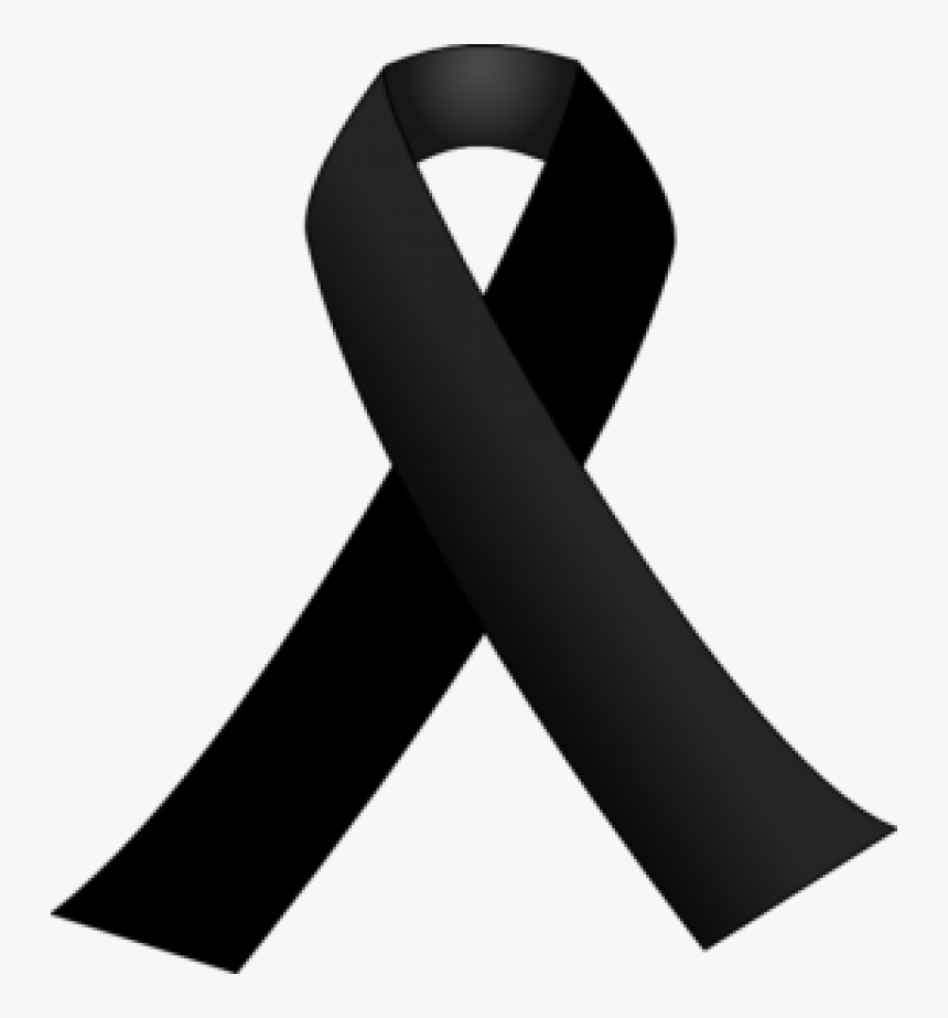 Transparent Black Ribbon Png, Png Download