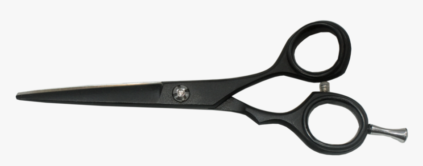 Tijera Negra Png, Transparent Png