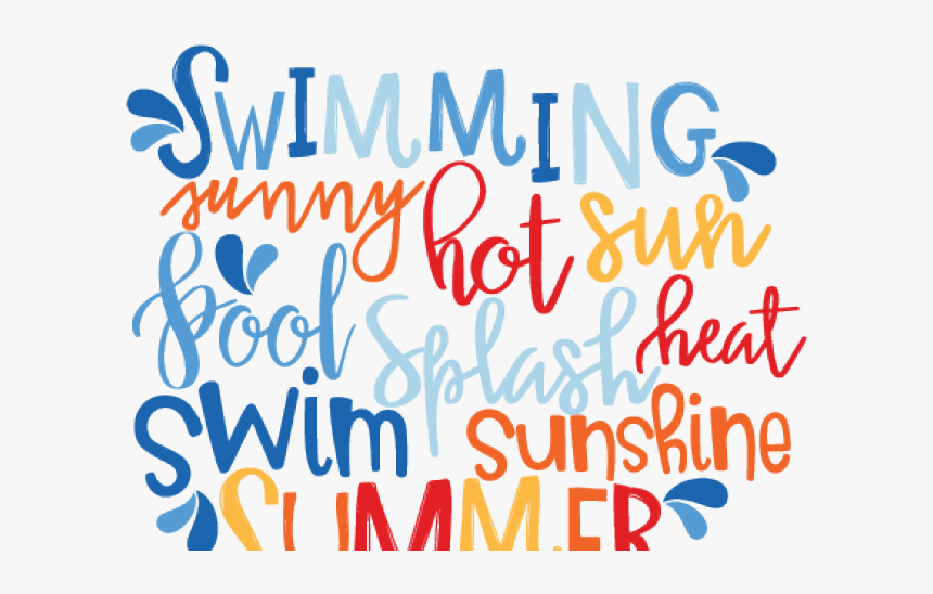 Sunshine Clipart Word Art - Summer Word Art, HD Png Download
