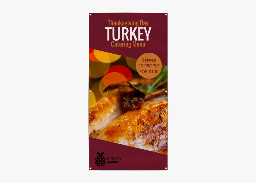 Thanksgiving Turkey Banner Template Preview - Texas Toast, HD Png Download