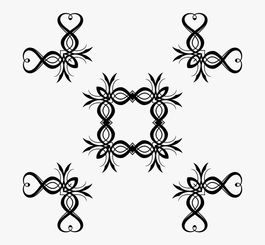Transparent Tribal Border Png - Clip Art, Png Download