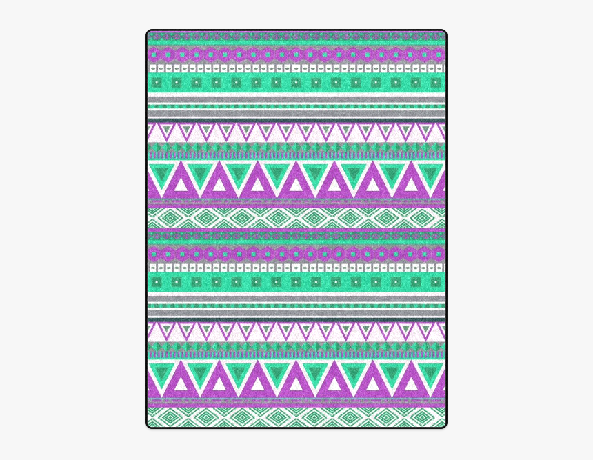 Fancy Tribal Border Pattern 08 Blanket 50 X60 - Pattern, HD Png Download