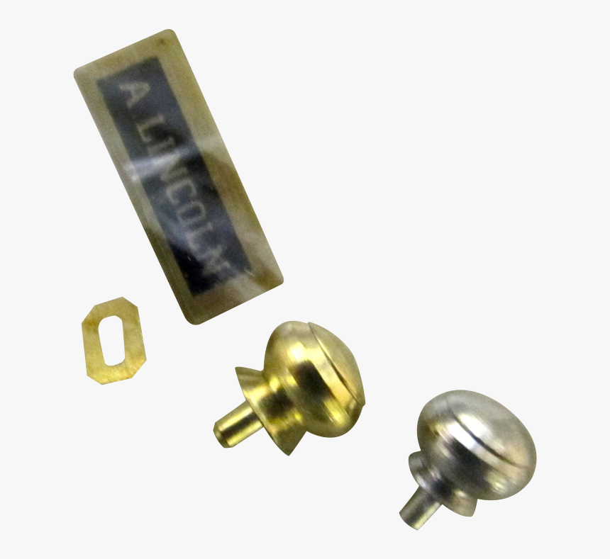 Lincoln S Dollhouse Door Knob Set - Brass, HD Png Download