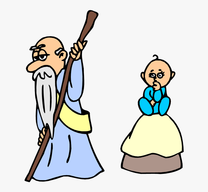 Baby New Year - New And Old For Coloring, HD Png Download