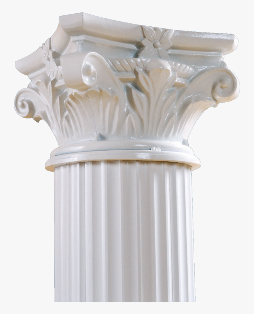 Pillar Transparent Roman - Roman Corinthian Column Capitals, HD Png Download