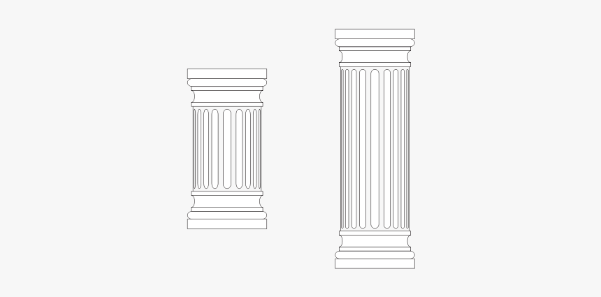 Marble Columns Svg Clip Arts - Chair, HD Png Download