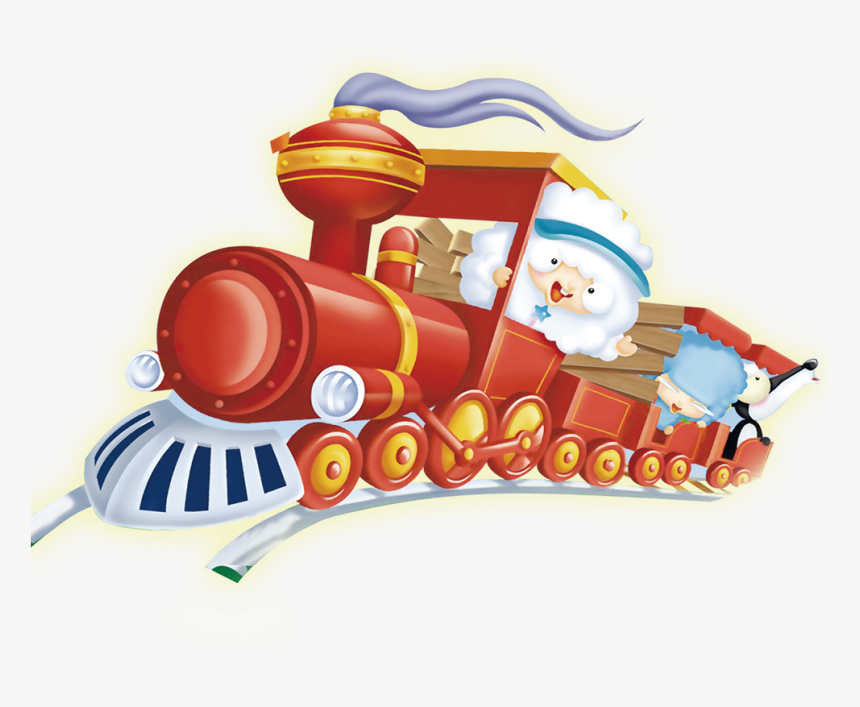 Train Computer Cartoon File Free Download Png Hd Clipart - Cartoon, Transparent Png