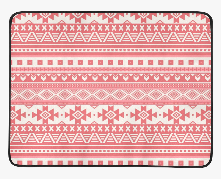 Fancy Tribal Border Pattern 08 Red Beach Mat 78 X 60 - Mat, HD Png Download