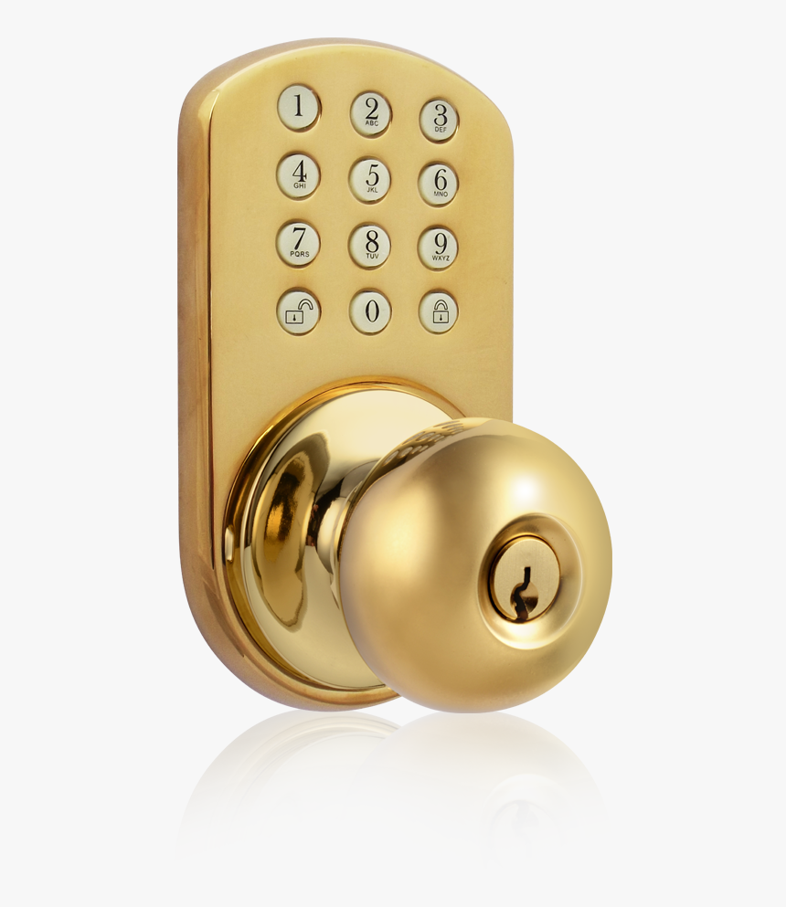 Door Knob With Keypad, HD Png Download