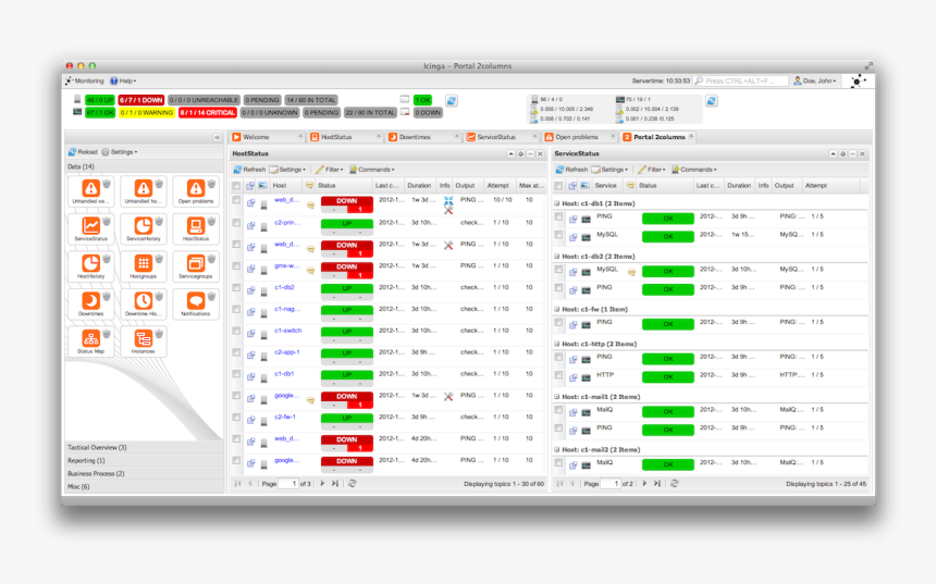 Icinga Web, HD Png Download
