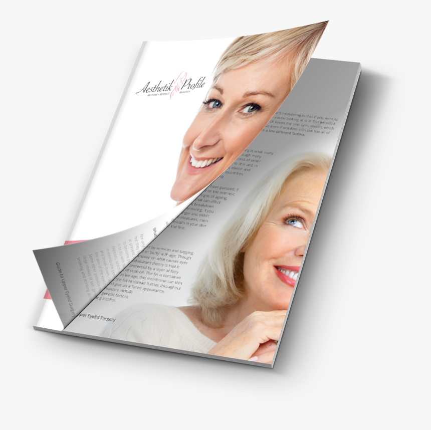 Magazine Mockup Uppereyel - Blond, HD Png Download