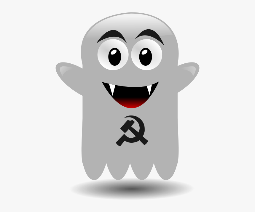 Organ,cartoon,fictional Character - Ghost Clip Art, HD Png Download