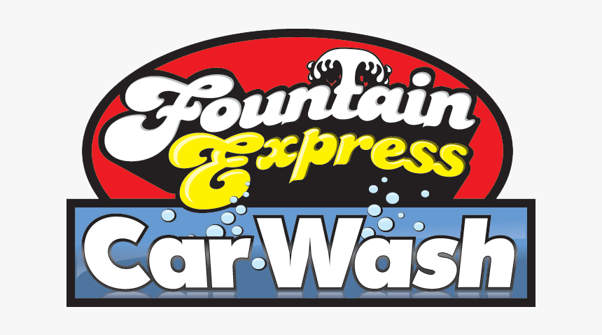 Fountain Express Car Wash - Illustration, HD Png Download