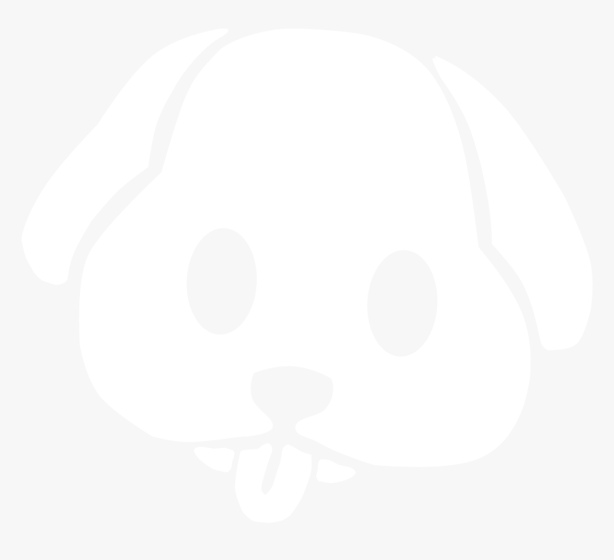 White Dog Head Clipart , Png Download, Transparent Png