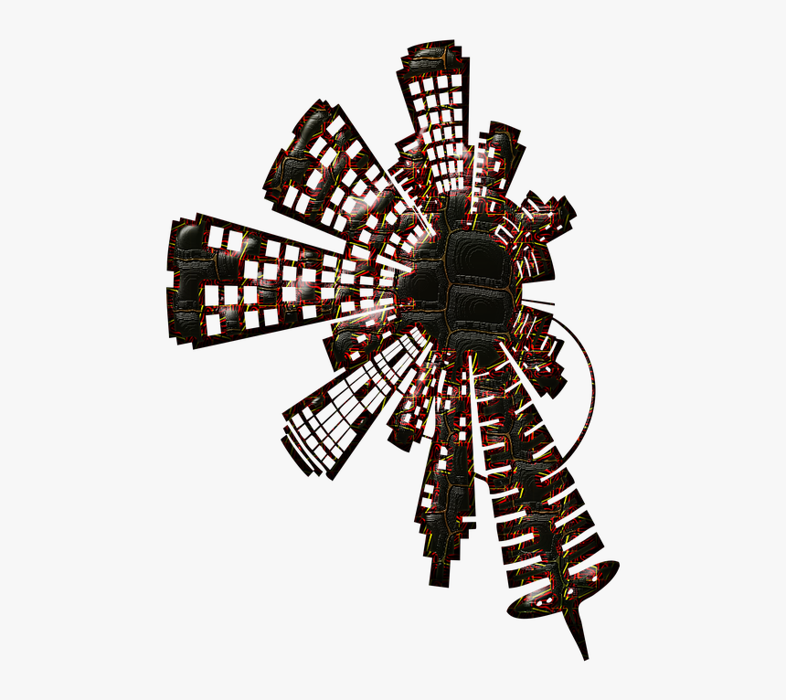 Abstract Shape, Leather Quilted Texture - Deal R Bayesian Network, HD Png Download