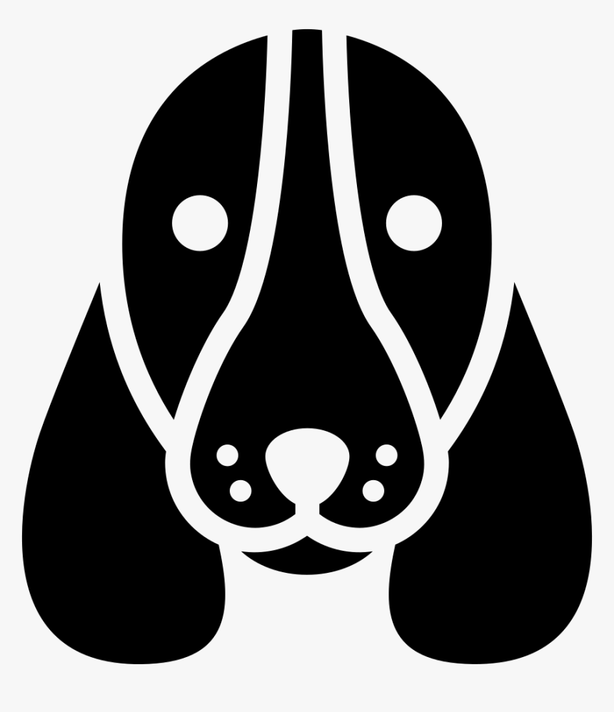 Basset Hound Dog Head - Basset Hound, HD Png Download