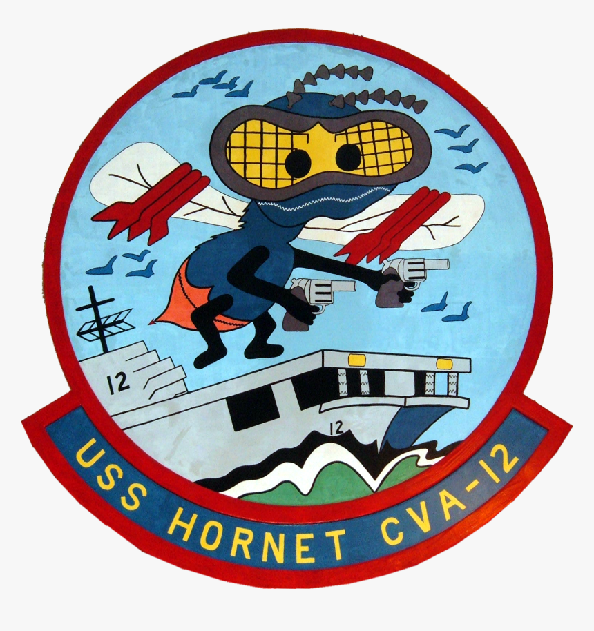 Uss Hornet Insignia, 1953 - Emblem, HD Png Download