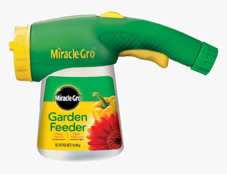 Transparent Flower Bed Clipart - Miracle Gro Hose Feeder, HD Png Download