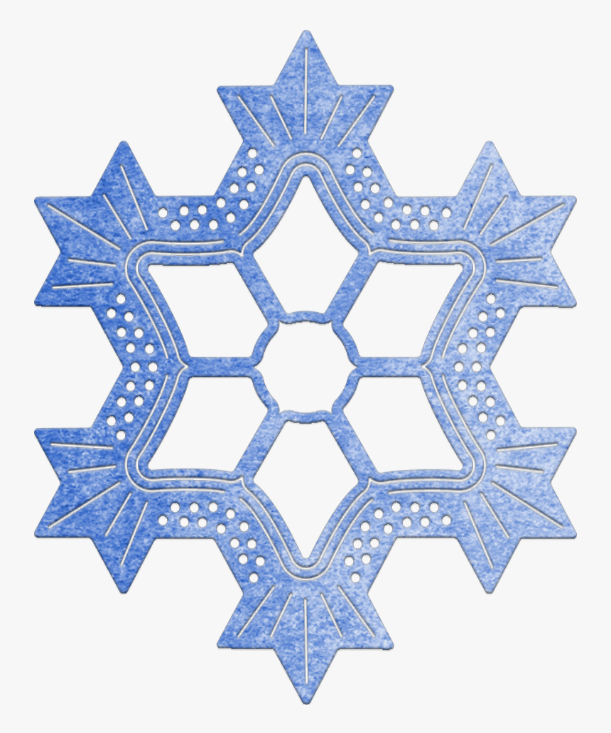 Snowflake 4 Die / Suaje De Copo De Nieve - Koch's Snowflake, HD Png Download