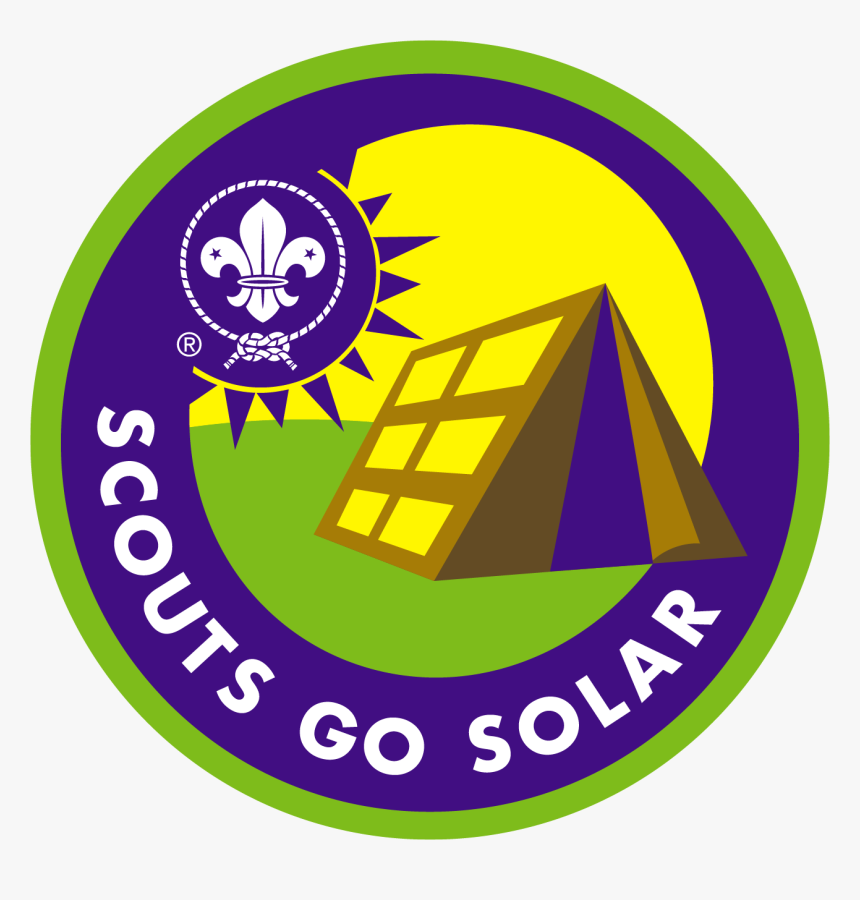 Scouts Go Solar Badge, HD Png Download