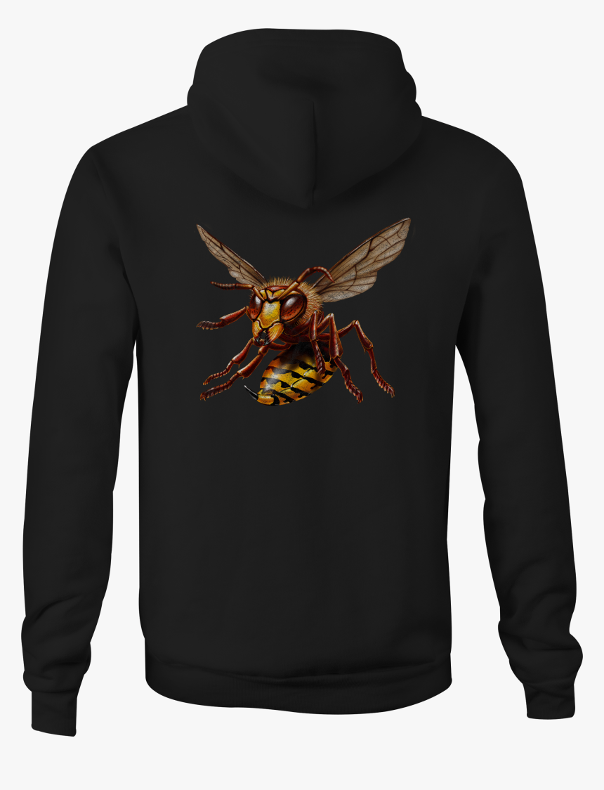Zip Up Hoodie Bee Wasp Hornet Hooded Sweatshirt Thumbnail - Hoodie, HD Png Download