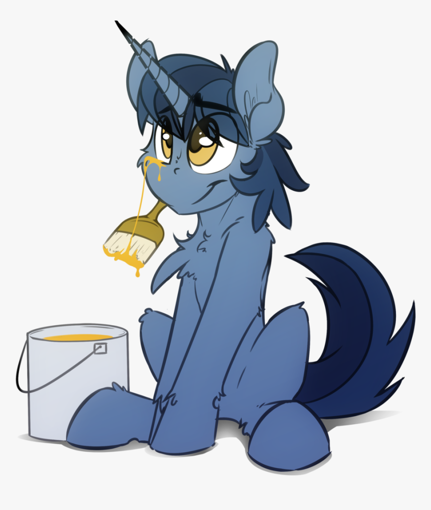 Paint Brush Clipart Cute - Cartoon, HD Png Download