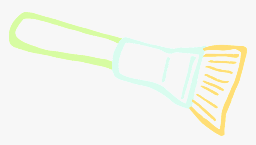 Paintbrush, Tool, Painting, Work, Home, Improvement - Paint Brush Black Background, HD Png Download