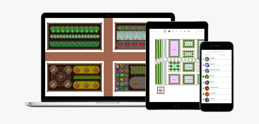 Vegetable Garden Design Apps - Garden, HD Png Download