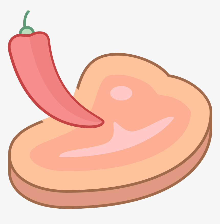 Steak Hot Icon, HD Png Download