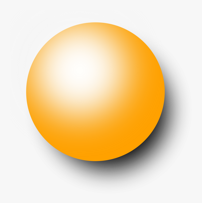 Orange Circle Clipart Free - Kugel Clipart, HD Png Download