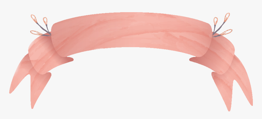 #banner #ribbon #ribbons #banners #ftestickers #watercolor - Ribbon Watercolor Banner, HD Png Download
