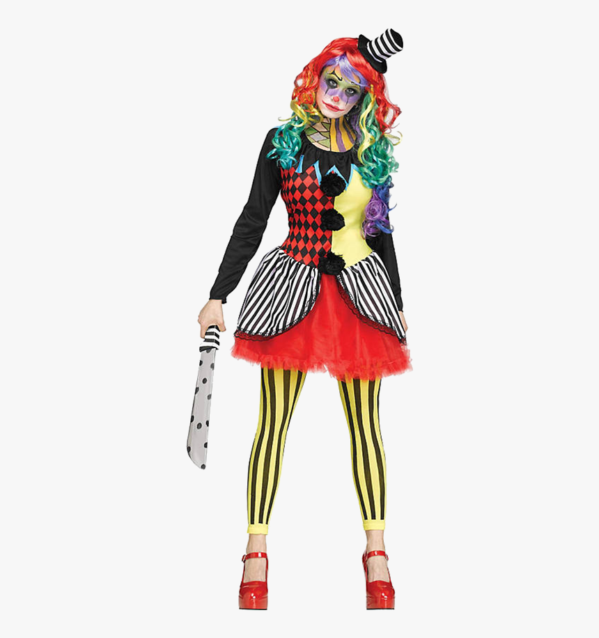 Freakshow Clown Costume, HD Png Download