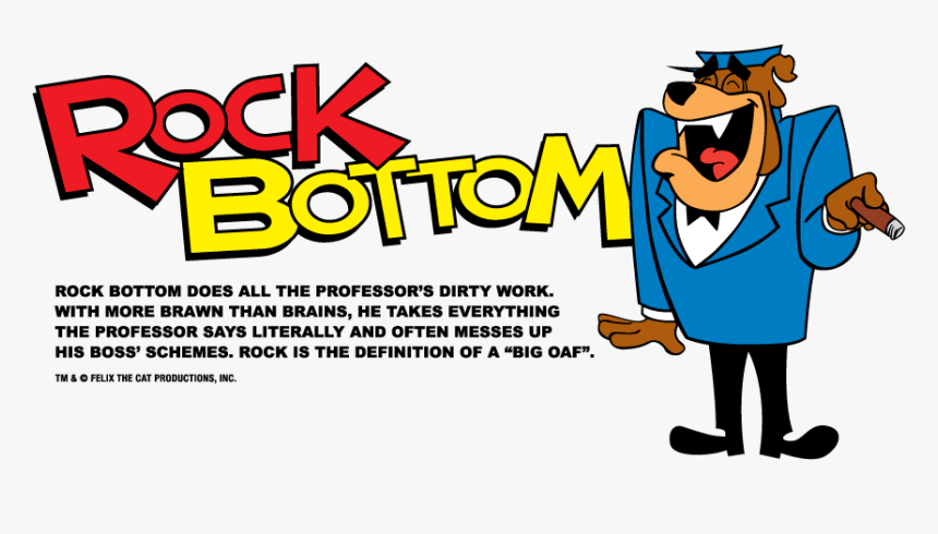 Official Website Description - Felix The Cat Rock Bottom, HD Png Download