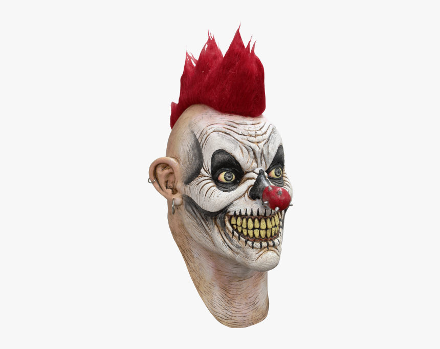 Scary Clown Mask Halloween, HD Png Download