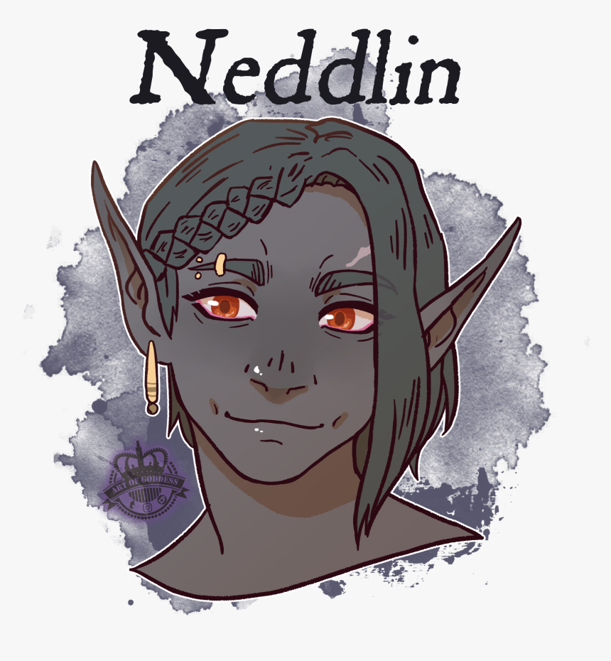 [oc] Neddlin The Rock Gnome - Cartoon, HD Png Download