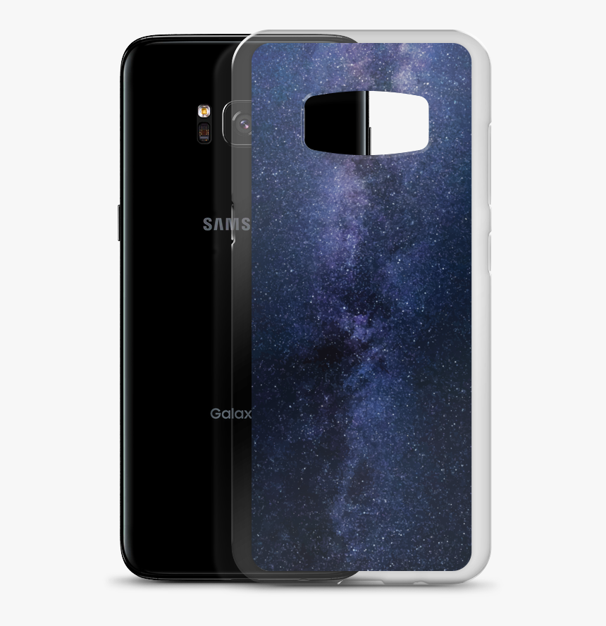 Galaxy Mockup Case With Phone Case With Phone Samsung - Samsung, HD Png Download
