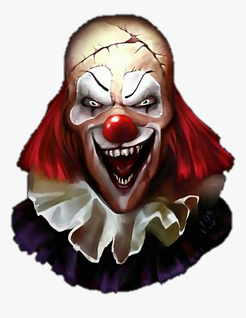 Dark Background Evil Clown, HD Png Download