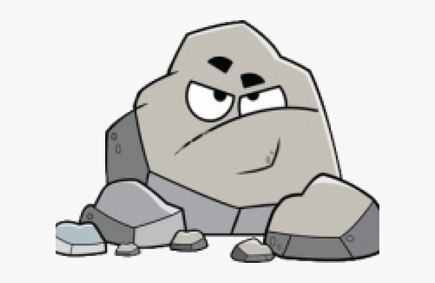 Hard Rock Clipart Pillowblack Rock Clipart, HD Png Download