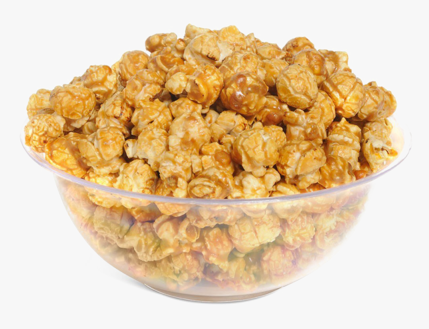 Caramel Popcorn Png Image - Popcorn, Transparent Png