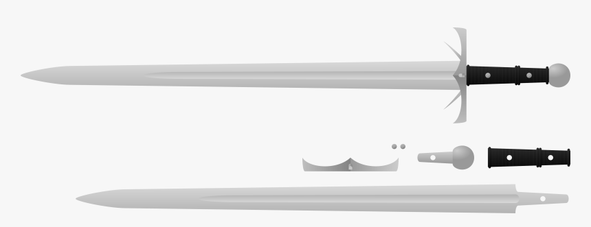 Katana Clipart Vector - Kurgan Sword Png, Transparent Png