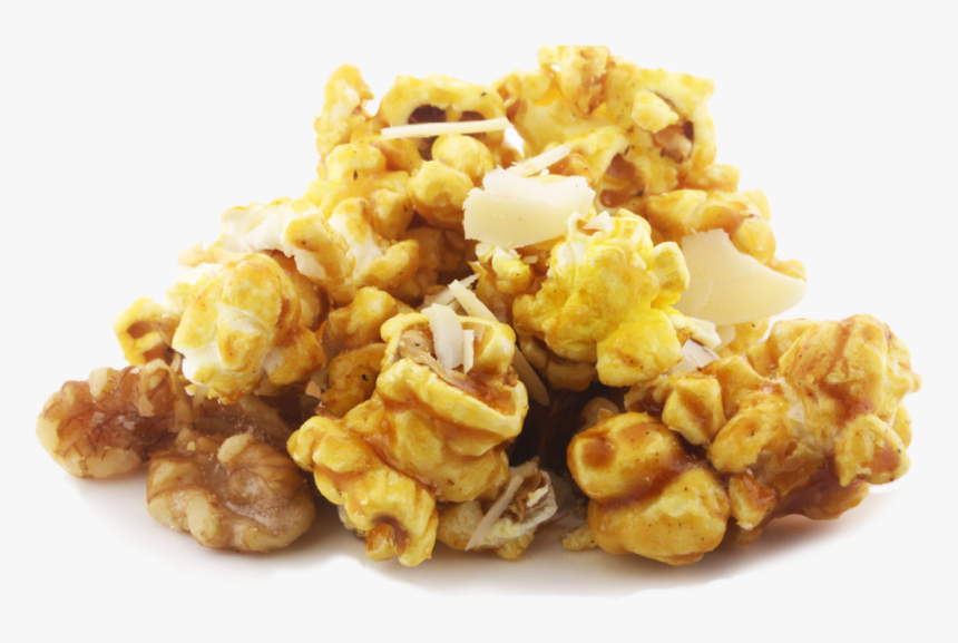 Walnuts And Almonds Caramel Popcorn - Pop Corn Caramel Png, Transparent Png