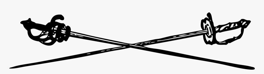 Crossed Swords Vector Png Transparent Png , Png Download - Transparent Crossed Swords Png, Png Download