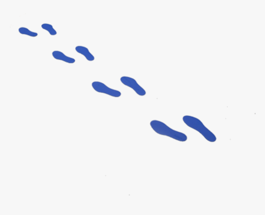 Foot Print Floor Tape 
 Title Foot Print Floor Tape - Footprints Store Floor, HD Png Download