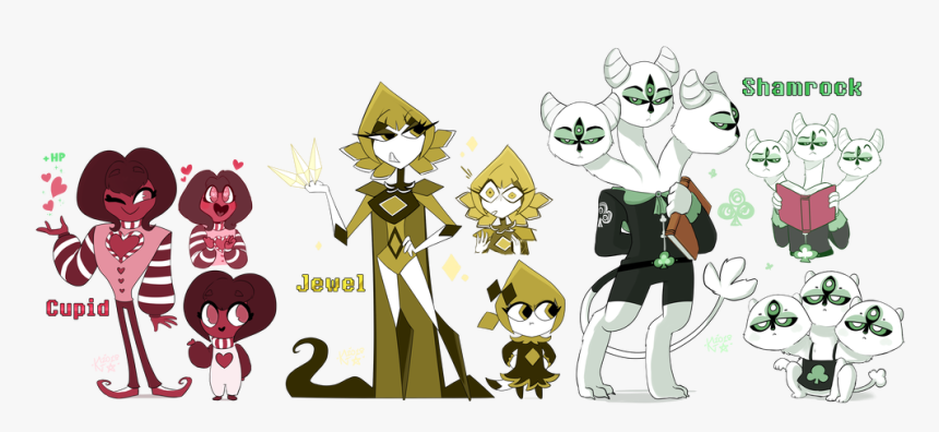 Creationthe Other Card Suits - Jewel Deltarune, HD Png Download