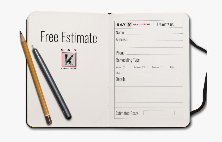 Free Estimate Remodeling Dayton, HD Png Download