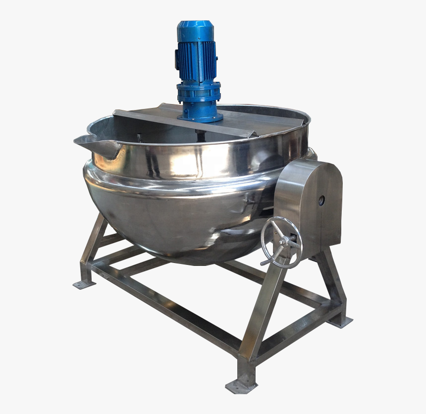 40 Gallon Tilt Jacketed Kettle Cooking Pot With Mixer - Rotor, HD Png Download